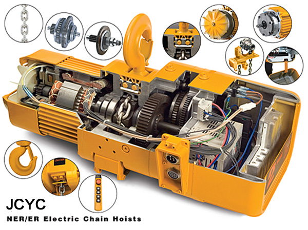 環鏈電動葫蘆構造 環鏈電動葫蘆構造